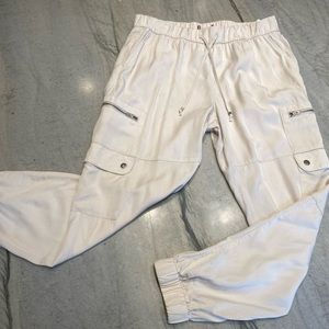 Banana Republic parachute style pants.